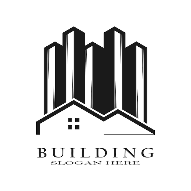 Logotipo del edificio con nuevo diseño de idea