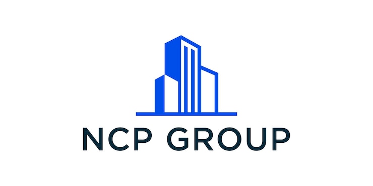 Logotipo del edificio simple logotipo del edificio de la ciudad logotipo de la compañía en el edificio