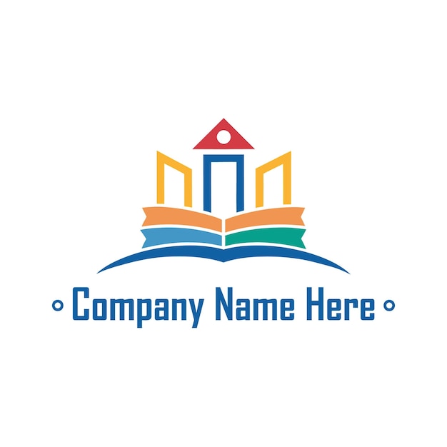 El logotipo de la educación aquí