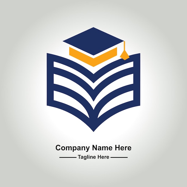el logotipo de la educación vectorial profesional