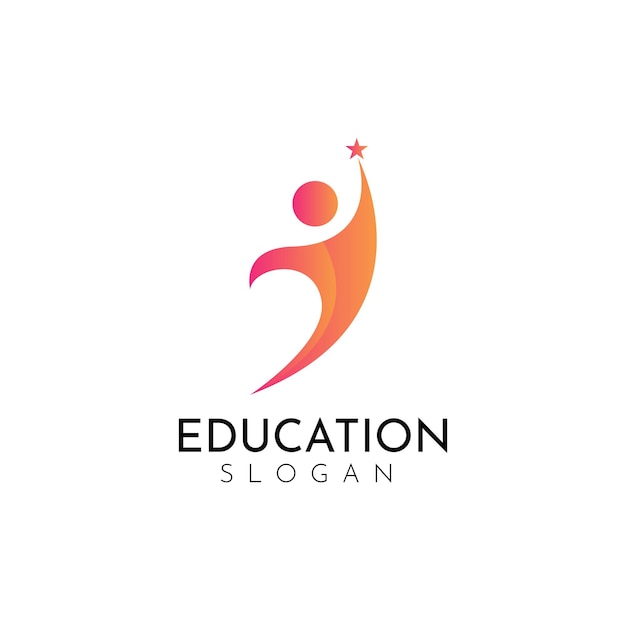 El logotipo de la educación
