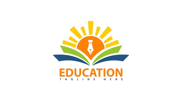 Vector logotipo de educación