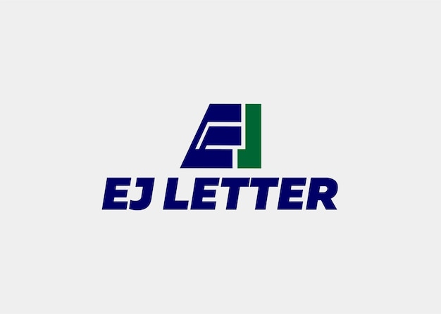 LOGOTIPO EJ LETRA LÍNEA NOMBRE DE LA EMPRESA