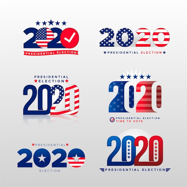 Logotipo de la elección presidencial estadounidense 2020