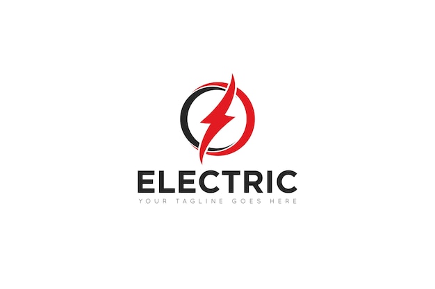 logotipo eléctrico e ícono