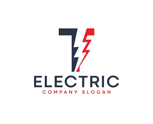 Logotipo eléctrico de la letra g