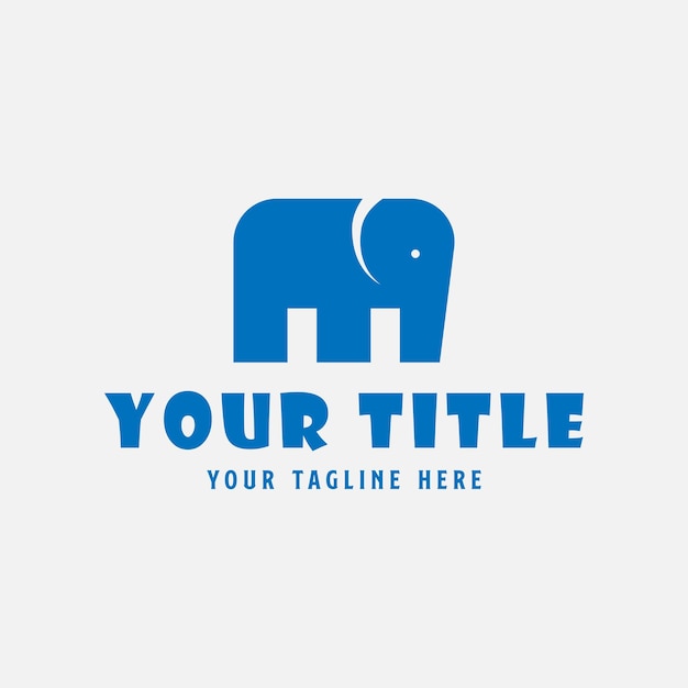 Logotipo de elefante m