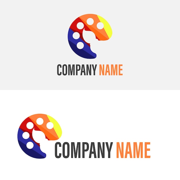 Logotipo de la empresa de arte
