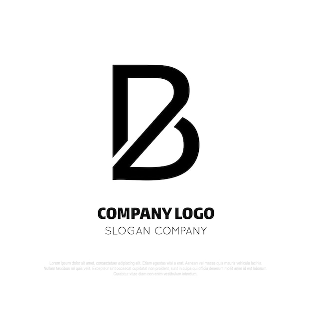 El logotipo de la empresa B