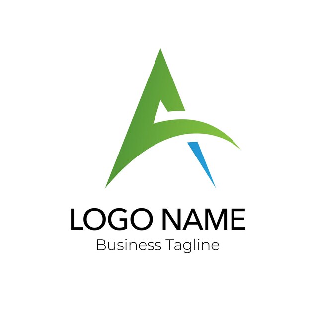 logotipo de la empresa carta una colección de plantillas de diseño