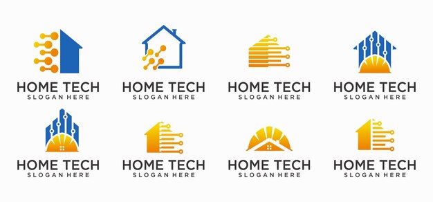 Logotipo para la empresa de construcción de viviendas Skyscraper Real Estate logotipo de tecnología de diseño arquitectónico