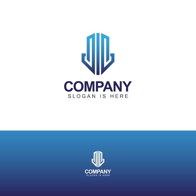 Vector logotipo para una empresa constructora