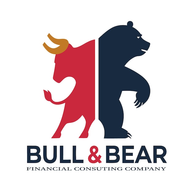 El logotipo de la empresa de consultoría financiera Bull and Bear