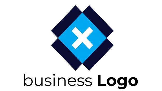 Vector un logotipo de empresa con una cruz