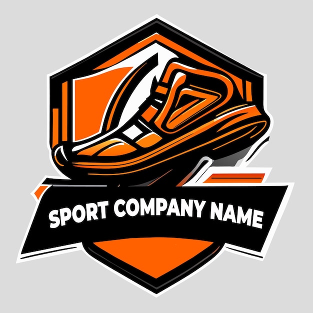 El logotipo de la empresa deportiva