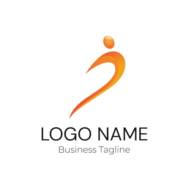Logotipo de la empresa de diseño comercial de la organización comunitaria
