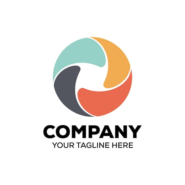 Logotipo de la empresa Diseño del logotipo de la compañía para empresarios y negocios Mejor icono