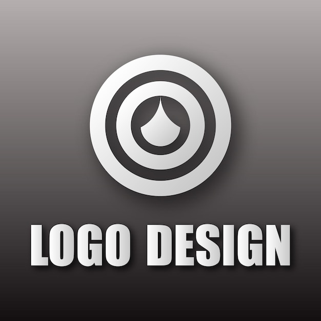 Logotipo de la empresa de diseño moderno.
