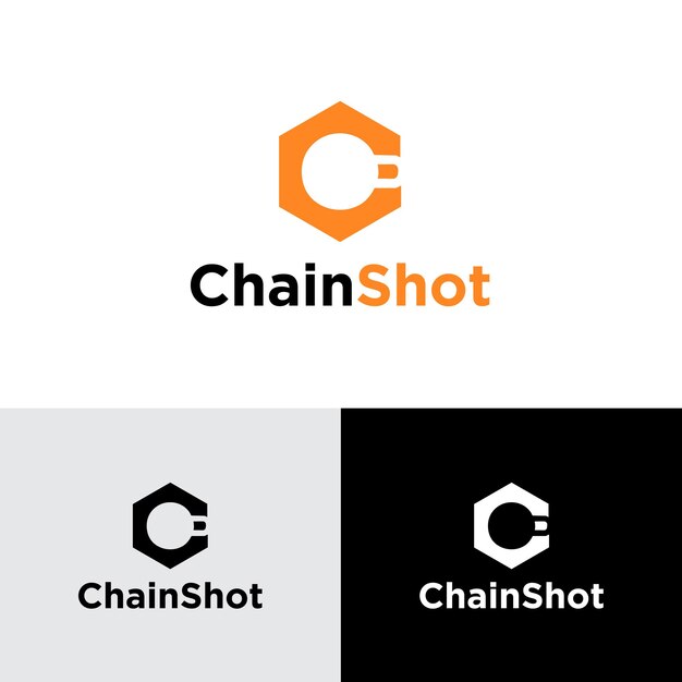 Logotipo para una empresa de disparos en cadena