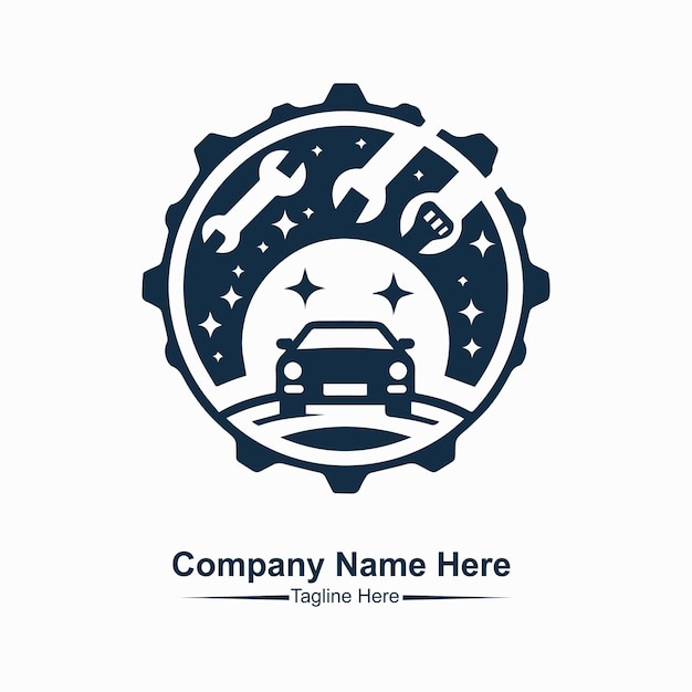 un logotipo para la empresa " empresa aquí "