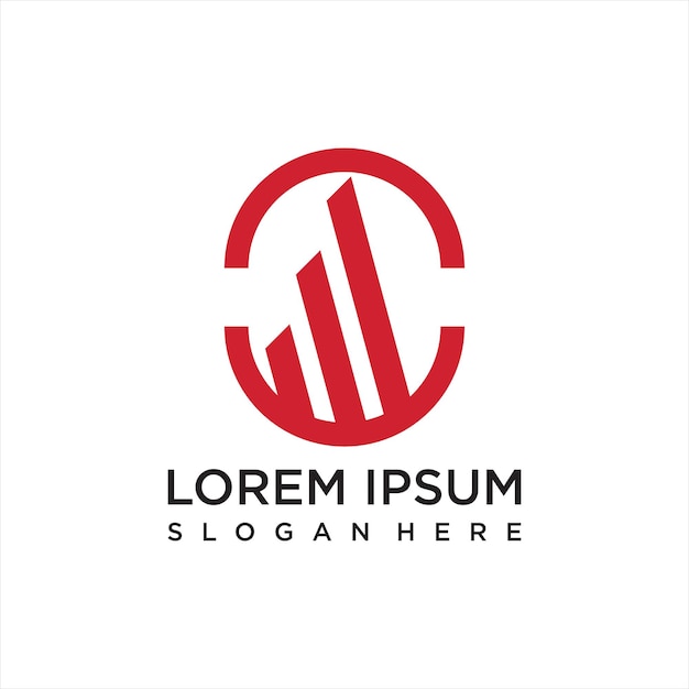 El logotipo de la empresa es un concepto moderno.