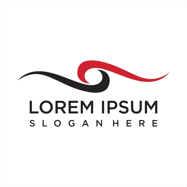 El logotipo de la empresa es un concepto moderno.