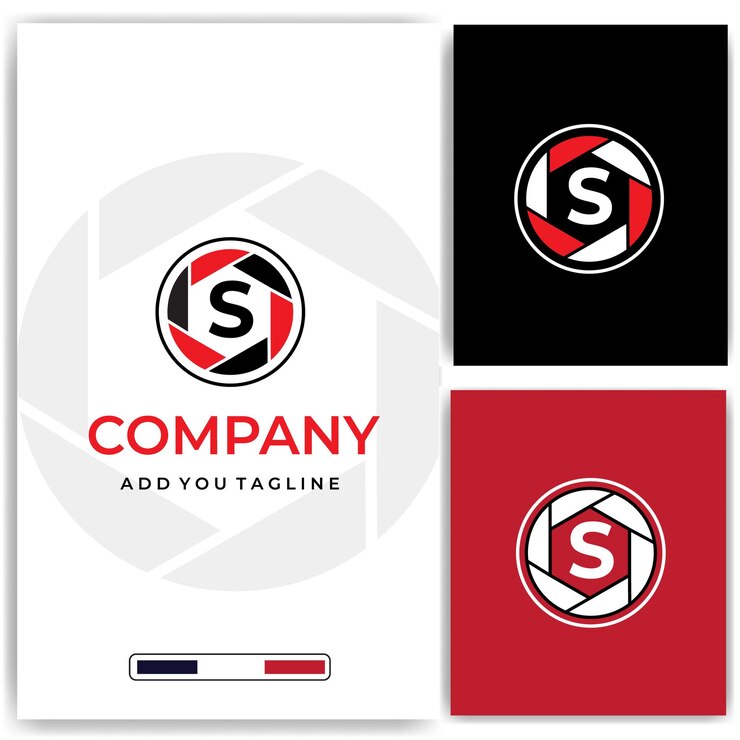 Logotipo de la empresa de estudio fotográfico