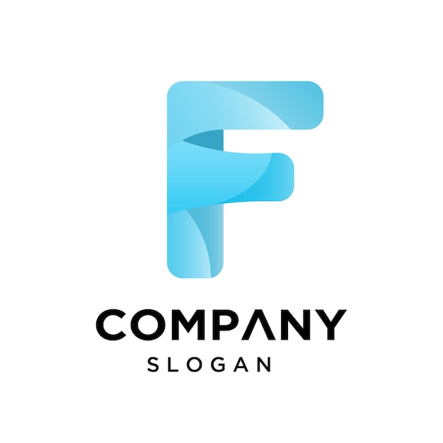El logotipo de la empresa F