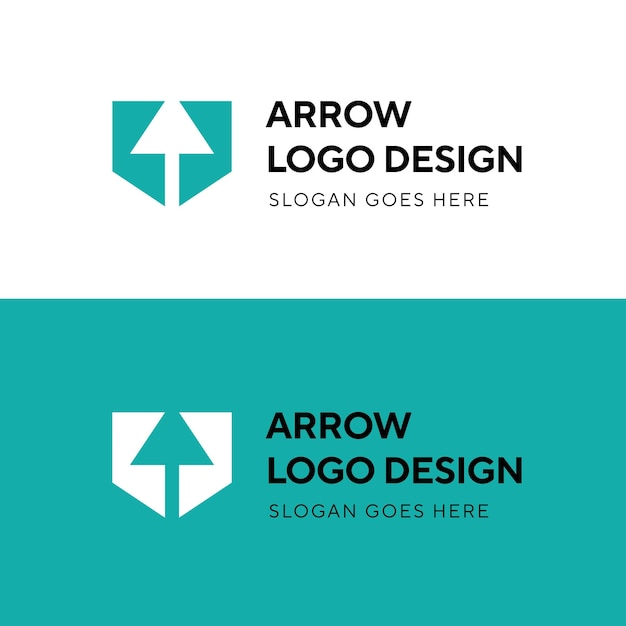 Logotipo de la empresa flecha