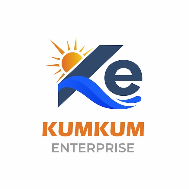 Vector logotipo de la empresa kumkum