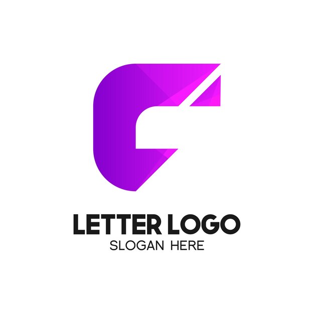 Logotipo de la empresa letra C