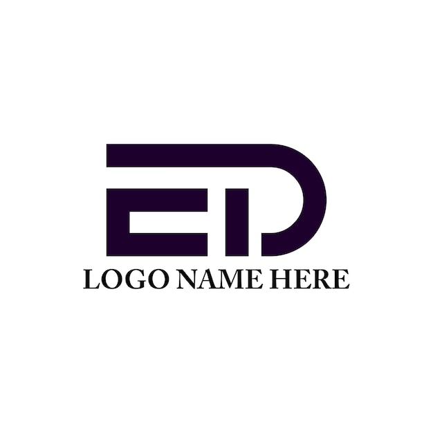El logotipo de la empresa, la letra, el monograma, el logotipo comercial, la marca y el logotipo inicial.