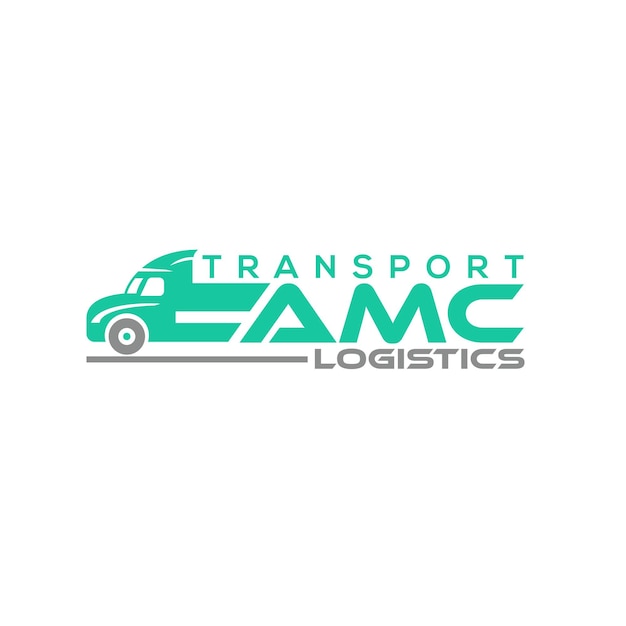 Logotipo para una empresa llamada amc logistic