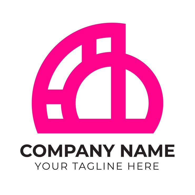 Vector un logotipo para una empresa llamada company name your tag here