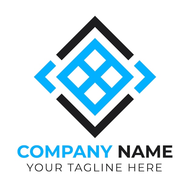 Un logotipo para una empresa llamada Company name your tagline