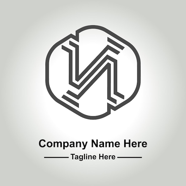 un logotipo de una empresa llamada empresa sobre un fondo gris