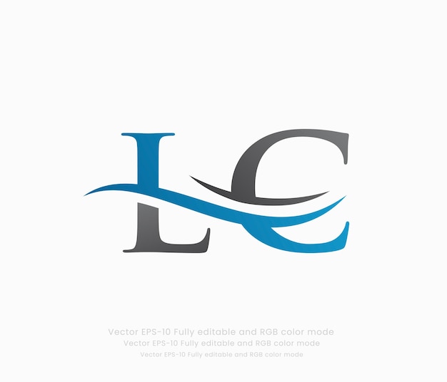 Un logotipo para una empresa llamada lc.