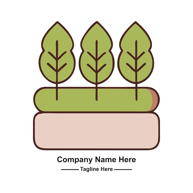 un logotipo de la empresa llamada nombre de la empresa