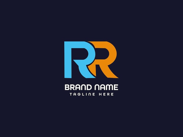 Vector logotipo para una empresa llamada rr.