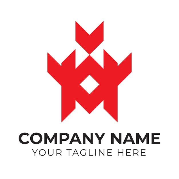 Un logotipo para una empresa llamado su eslogan