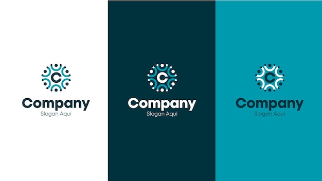 Logotipo de la empresa Logotipo para la empresa bienestar humano