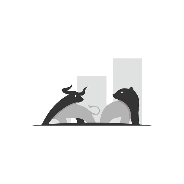 logotipo de la empresa y logotipo del perro logotipo del toro