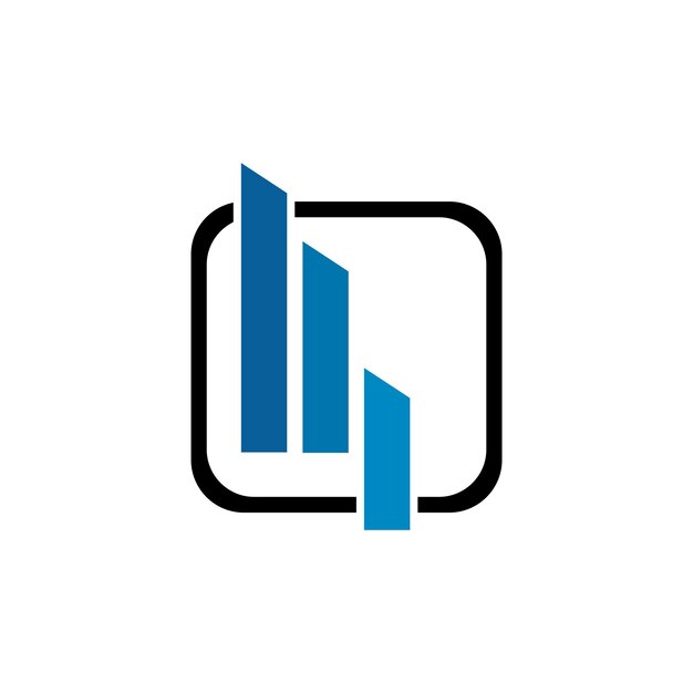 Logotipo de empresa de negocios abstracto Elemento de diseño de identidad corporativa Logotipo de banco de mercado de tecnología