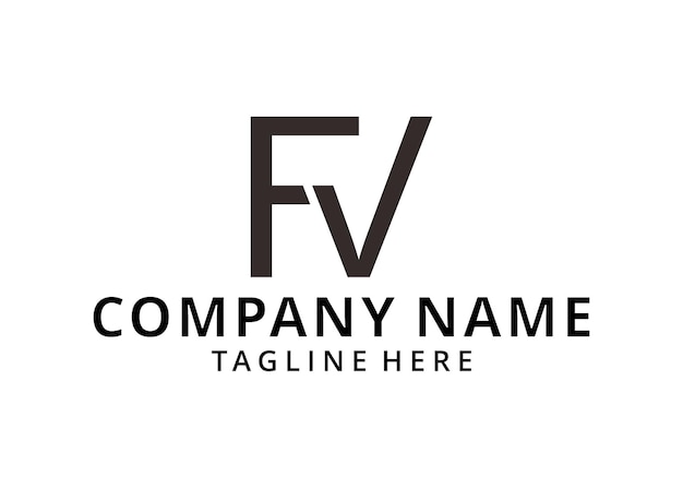 Un logotipo de la empresa que dice fv en él