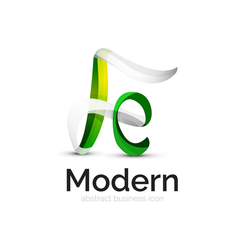 Vector logotipo de empresa de remolino de cinta