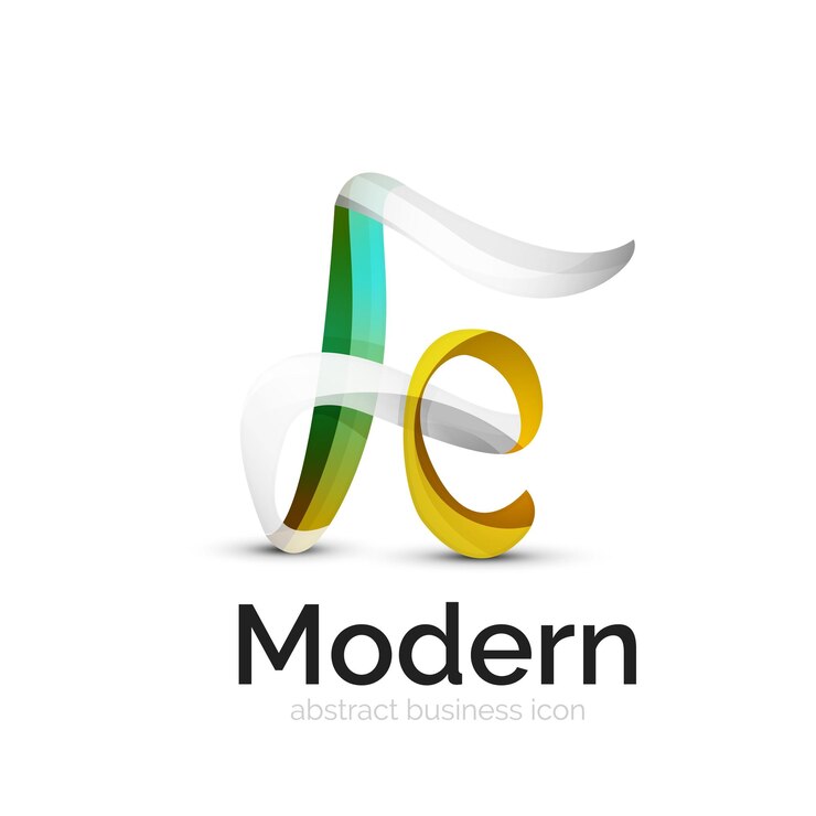 Vector logotipo de empresa de remolino de cinta