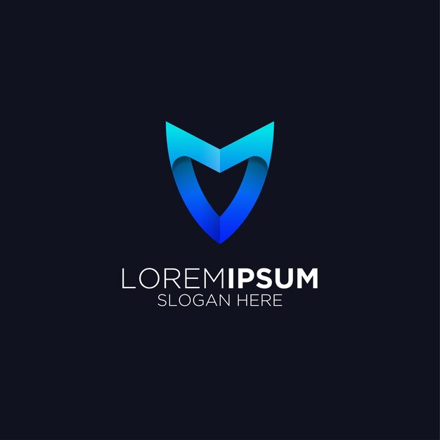 Logotipo de la empresa seguridad del sistema de servicio público
