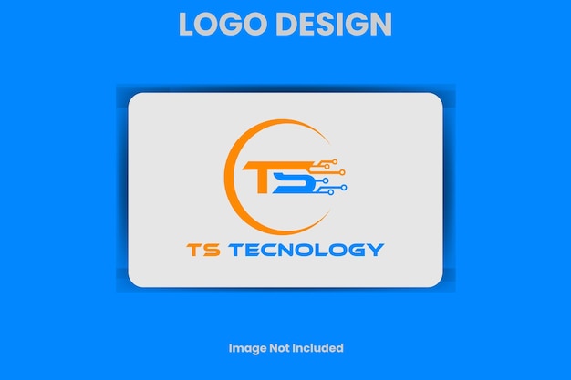 logotipo de empresa de tecnología abstracta