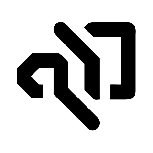 Logotipo de una empresa de tecnología innovadora Diseño de logotipo elegante Ilustración vectorial para marcas modernas