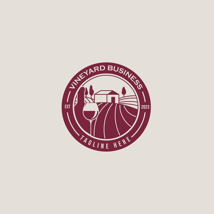 logotipo de la empresa vitivinícola del vino